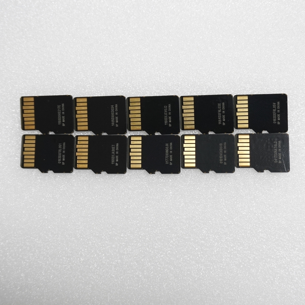 # microSDXC 128GB # совместно 10 шт. комплект / рабочий товар формат settled б/у товар microsd microSD карта / E051