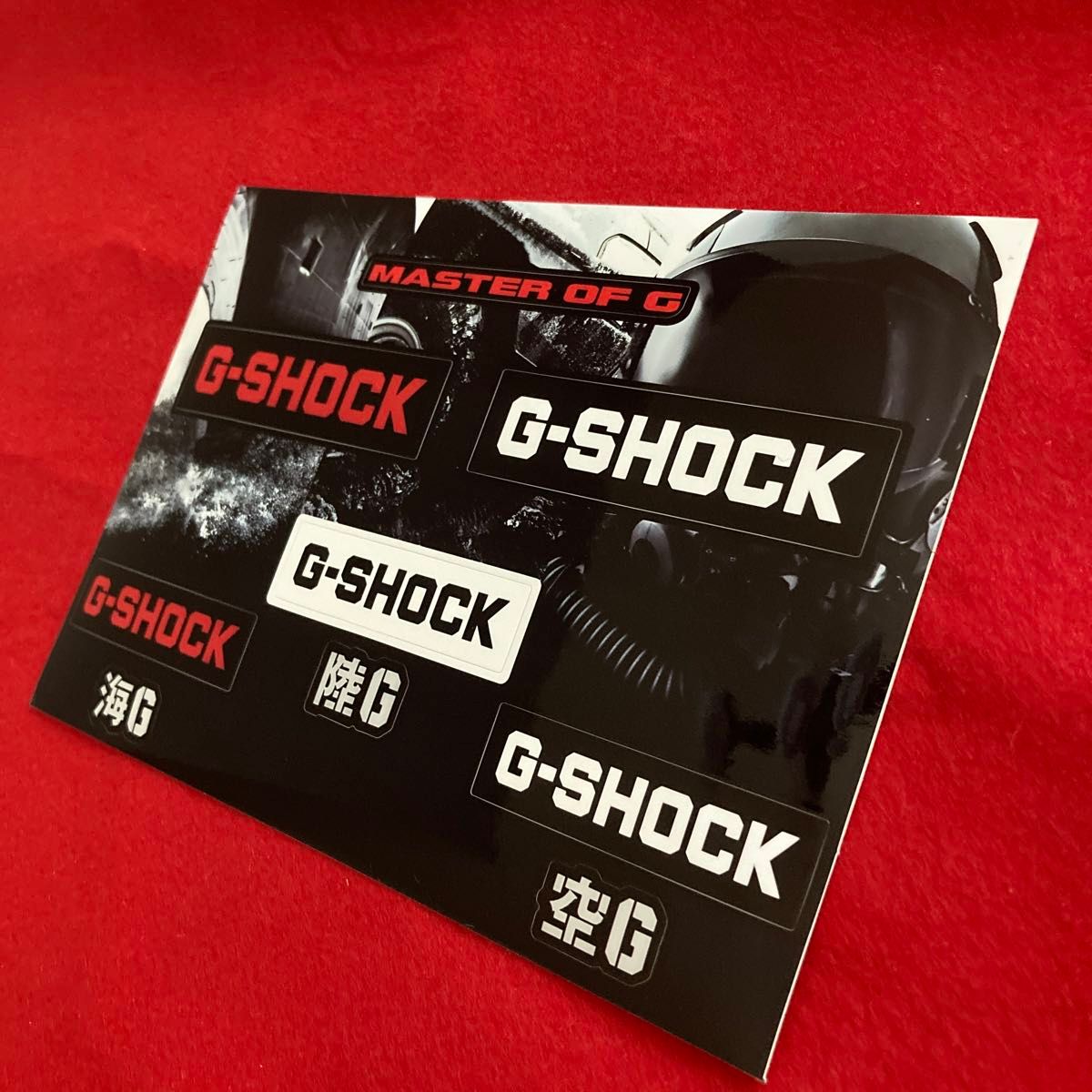 CASIO カシオ　G-SHOCK ジーショック　ステッカー　非売品