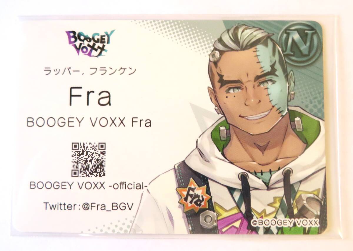 VTuber チップス5◆N (ネタ)　カード　“Fra（BOOGEY VOXX）”　Vチューバー_画像1