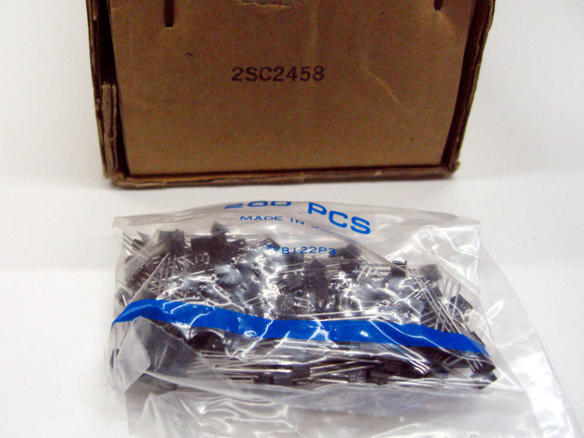 ★☆（管TR015） 東芝 2SC2458-Y 200個セット / NOS Toshiba 2SC2458-Y 200pcs☆★_画像2