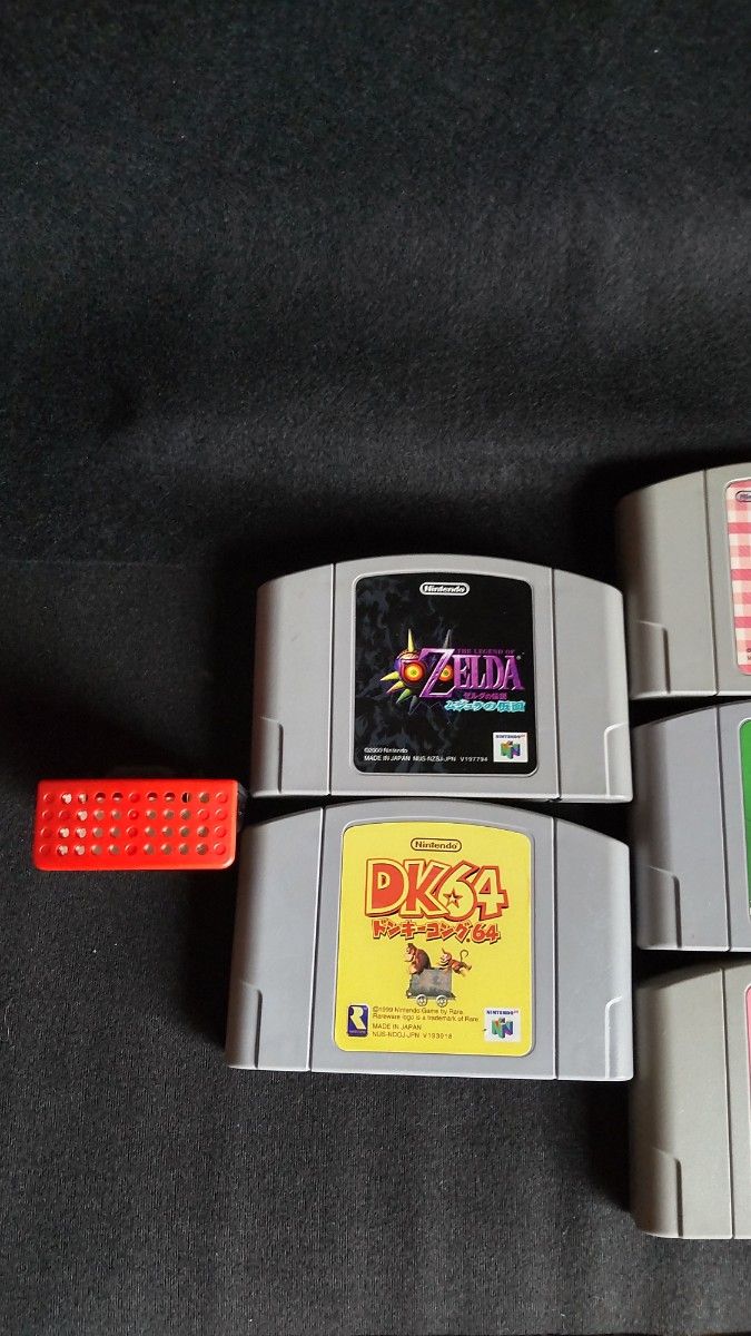 NINTENDO64 メモリー拡張パック 任天堂 N64ソフト5本動作確認