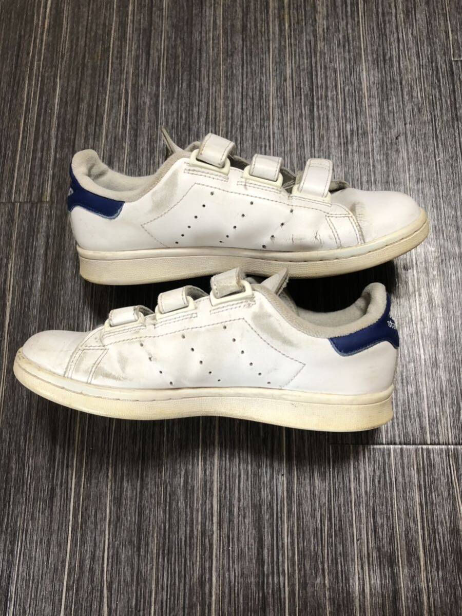 adidas アディダス S80042 STAN SMITH CF スタンスミス ベルクロ 22cm US4 レディーススニーカー_画像7