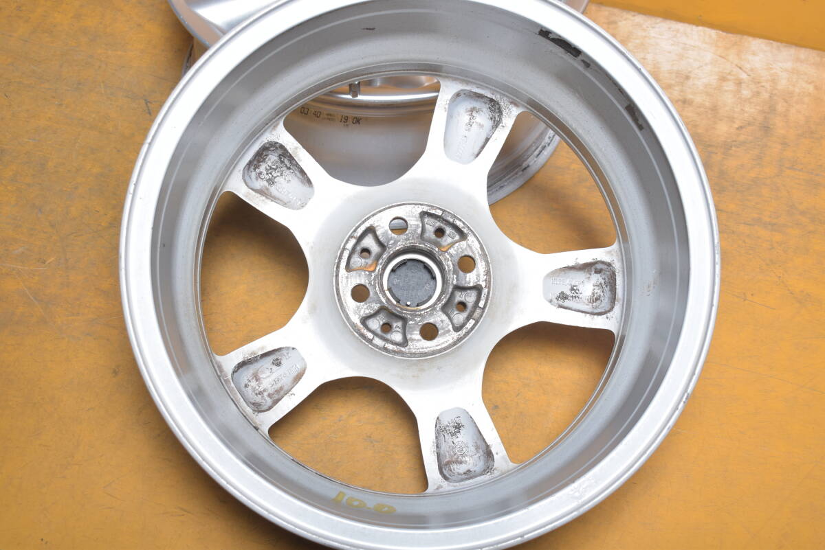 240516501347210　BMWミニ純正　17×7J　+48　4穴　PCD100　ハブ径56mm　4本セット_画像3