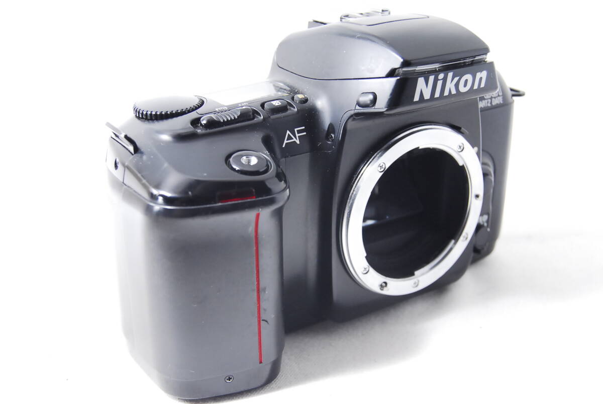 通電 & レンズ装着してAFおよびシャッター確認済み！ NIKON ニコン F-601 フィルムカメラ A220_画像3