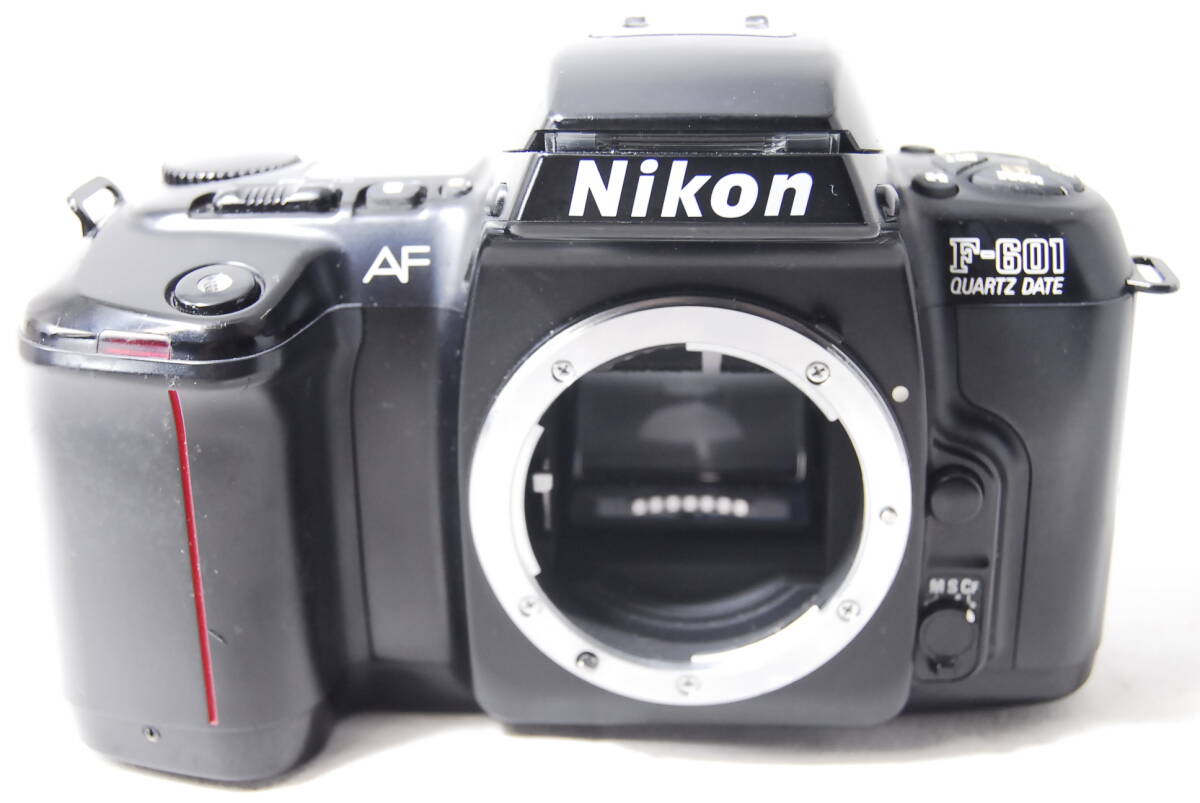 通電 & レンズ装着してAFおよびシャッター確認済み！ NIKON ニコン F-601 フィルムカメラ A220_画像1
