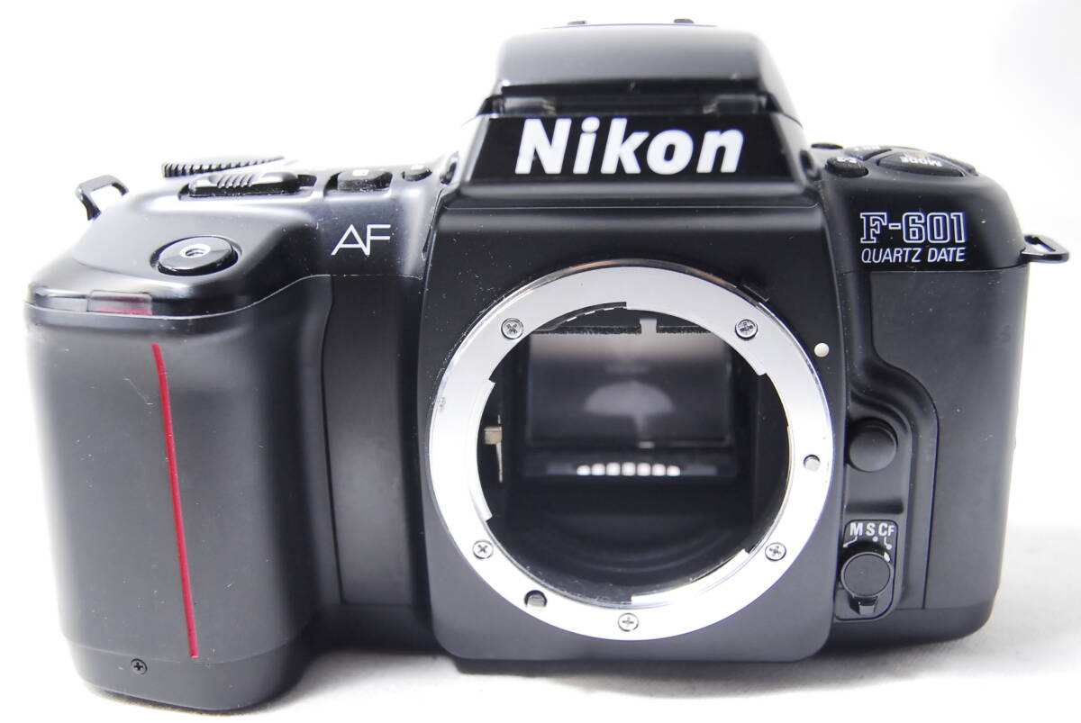 通電 & レンズ装着してAFおよびシャッター確認済み！ NIKON ニコン F-601 フィルムカメラ A226_画像1