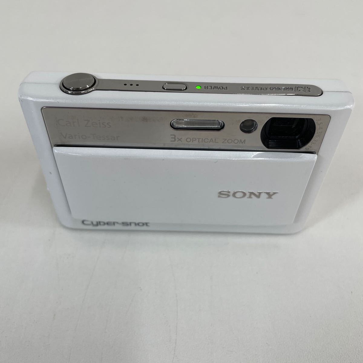 W◎ SONY ソニー サイバーショット DSC-T20 Cyber-shot 基本動作確認済み 充電器 バッテリー 初期化済み キズ汚れ有り_画像2