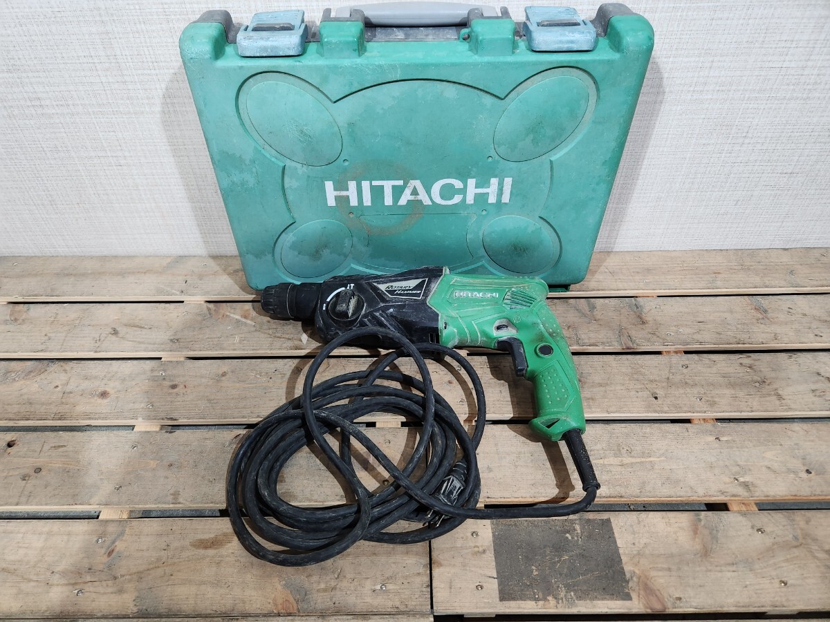 Z☆ 日立 24mm ロータリーハンマドリル DH24PG HITACHI 動作確認済_画像1