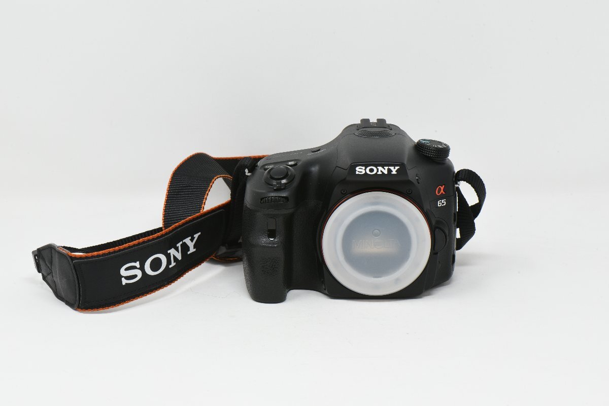 SONY α 65 Digital Camera ソニーデジタル一眼レフ ※通電確認済み、現状渡し。の画像1