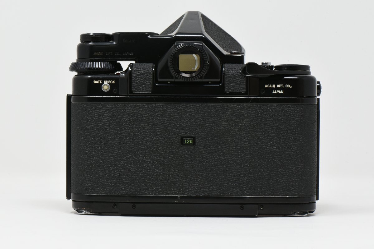 PENTAX 6x7 TTL 本体 / SMC TAKUMAR 105mm f/2.4 標準レンズ付き　※通電確認済み、現状渡し。_画像6