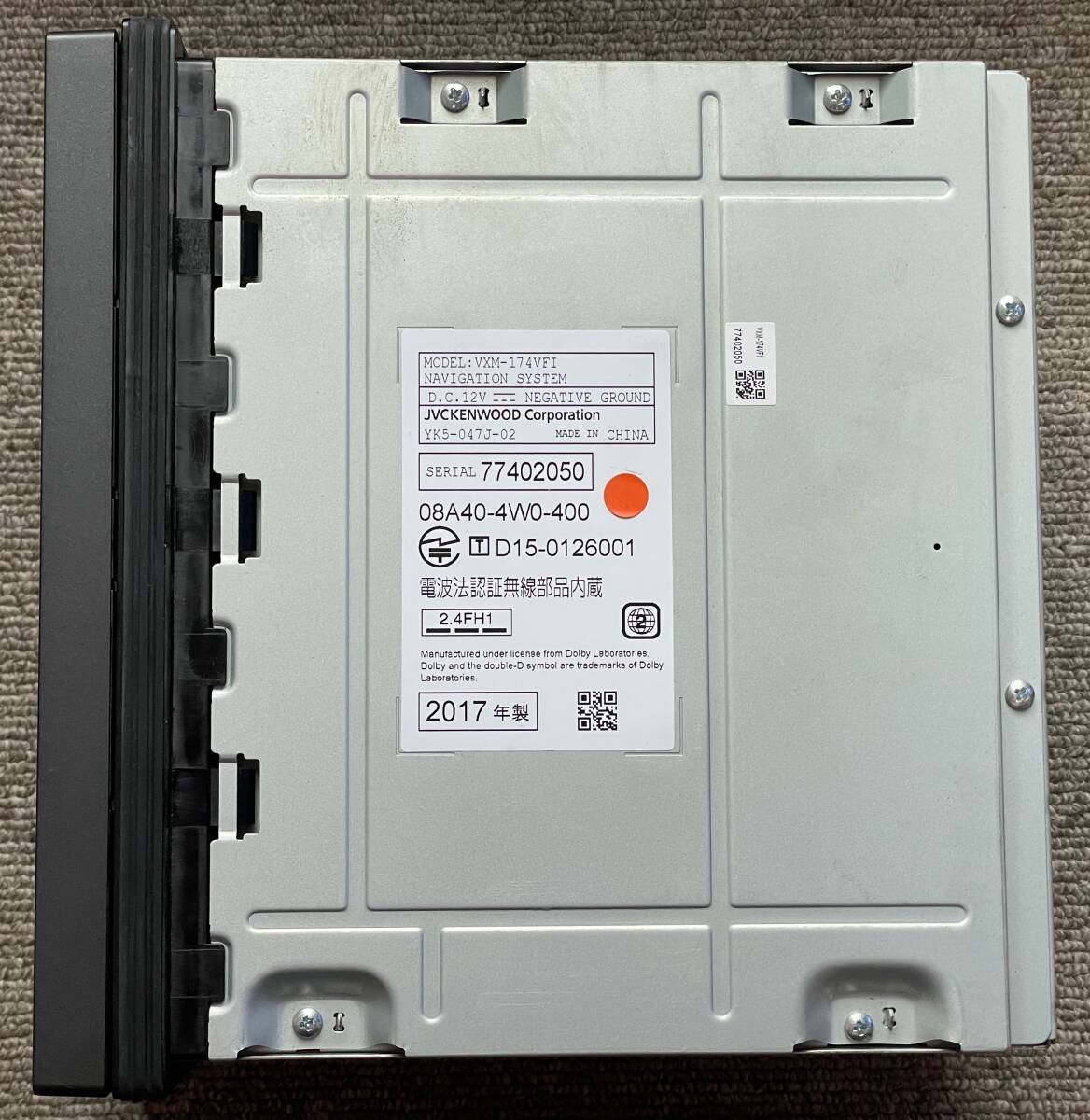 ホンダ 純正ナビ Gathersギャザズ VXM-174VFi(JVC KENWOOD製/7 ホンダ 純正ナビ Gathersギャザズ VXM-174VFi(JVC KENWOOD製/7