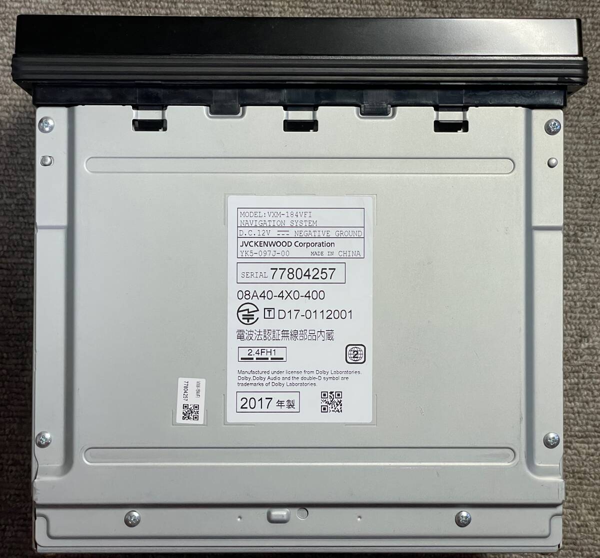 ホンダ 純正ナビ Gathersギャザズ VXM-184VFi(JVC KENWOOD製/7 ホンダ 純正ナビ Gathersギャザズ VXM-184VFi(JVC KENWOOD製/7