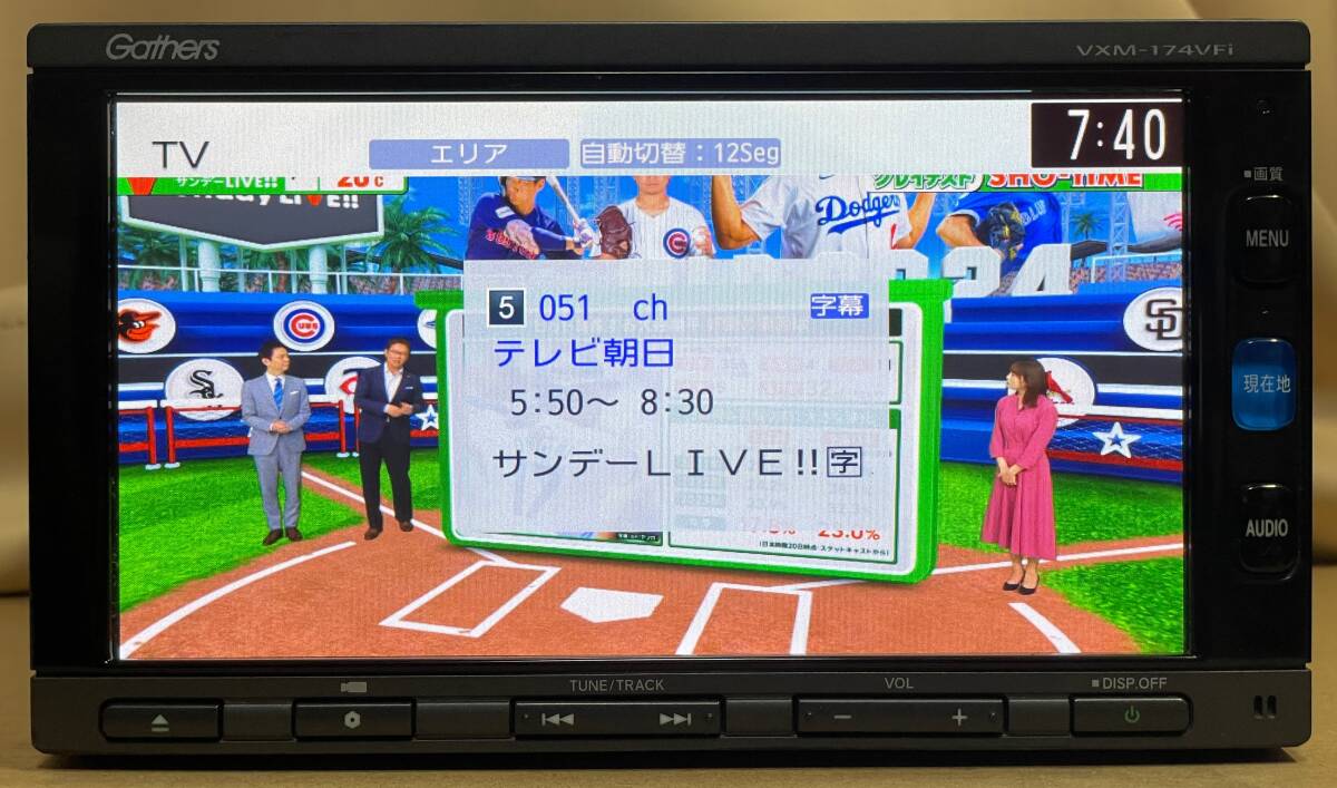 ホンダ 純正ナビ Gathersギャザズ VXM-174VFi(JVC KENWOOD製/7 ホンダ 純正ナビ Gathersギャザズ VXM-174VFi(JVC KENWOOD製/7
