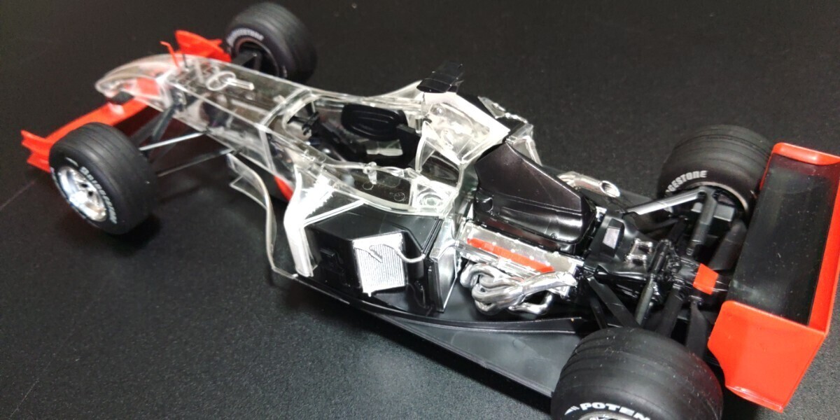 完成 ジャンク 訳有り 1/20 タミヤ フェラーリ Ferrarei F2001？F2000？   の画像5