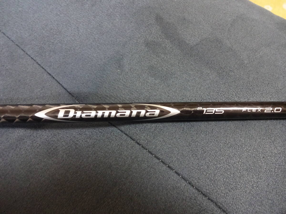 中古 レア【 WHITE HOT BLACK SERIES SEVEN CS DIAMANA P135 2.0】33インチ センターシャフトディアマナ P135 2.0_画像5