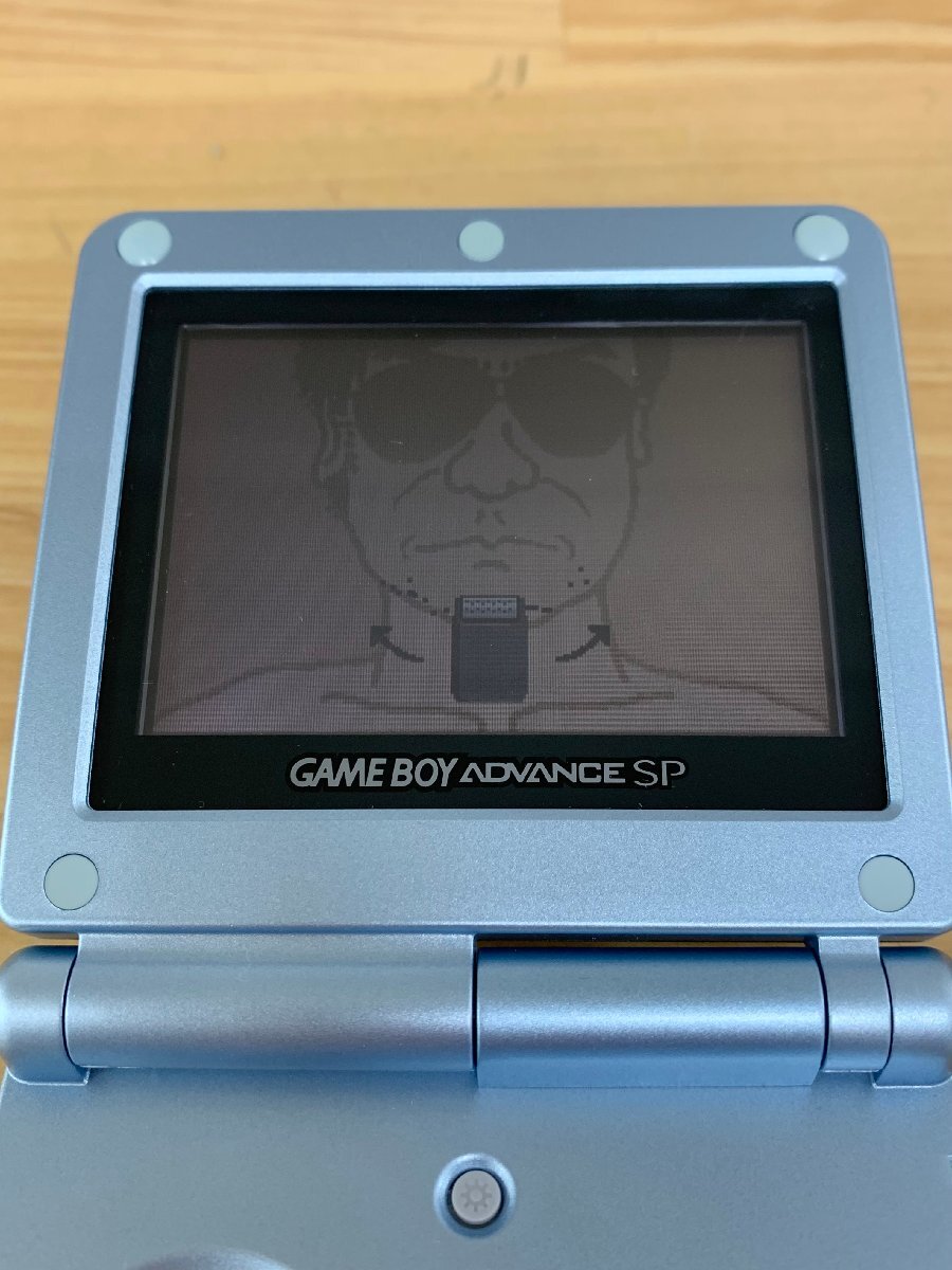 [ operation verification OK] nintendo Nintendo Game Boy Advance SP body pearl blue AGS-001+ soft ...meido in wa rio 