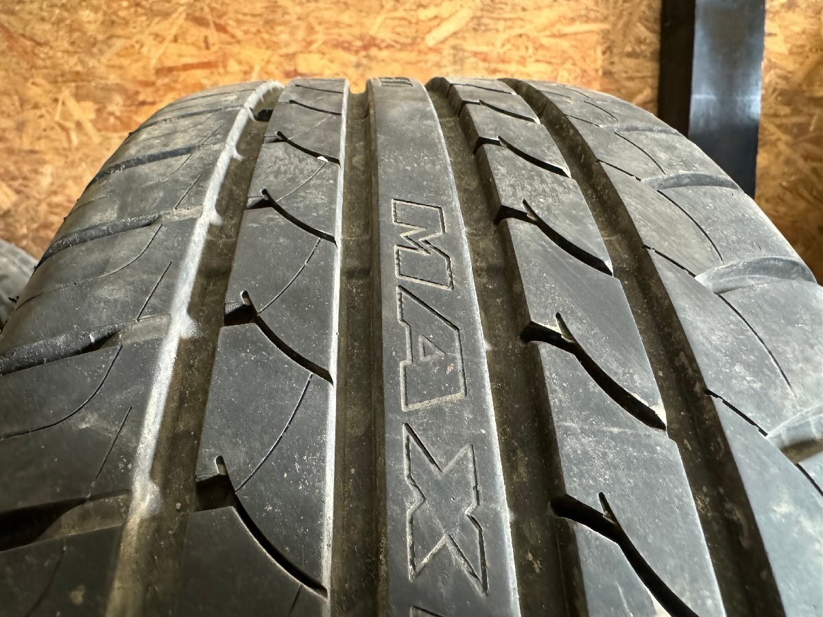 社外ホイール 17インチ 7.5J +28 PCD139.7 6H 215/55R17 MAXTREK MAXIMUS M1 2022年製 夏タイヤ タイヤホイール 4本セット H_画像7