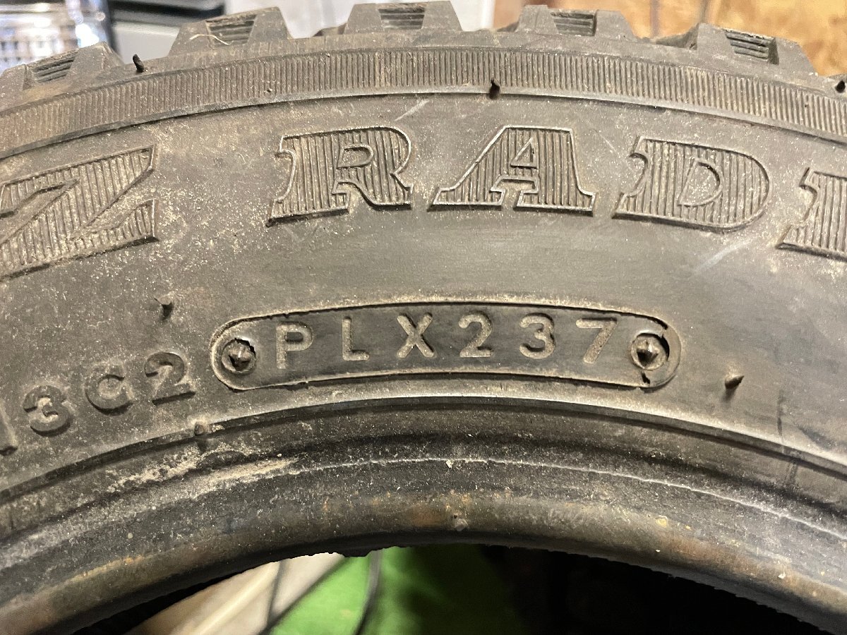 135/80R12 TOYO Z RADIAL Z-47 STEEL スパイク スタッドレス タイヤ 4本セット H_画像7