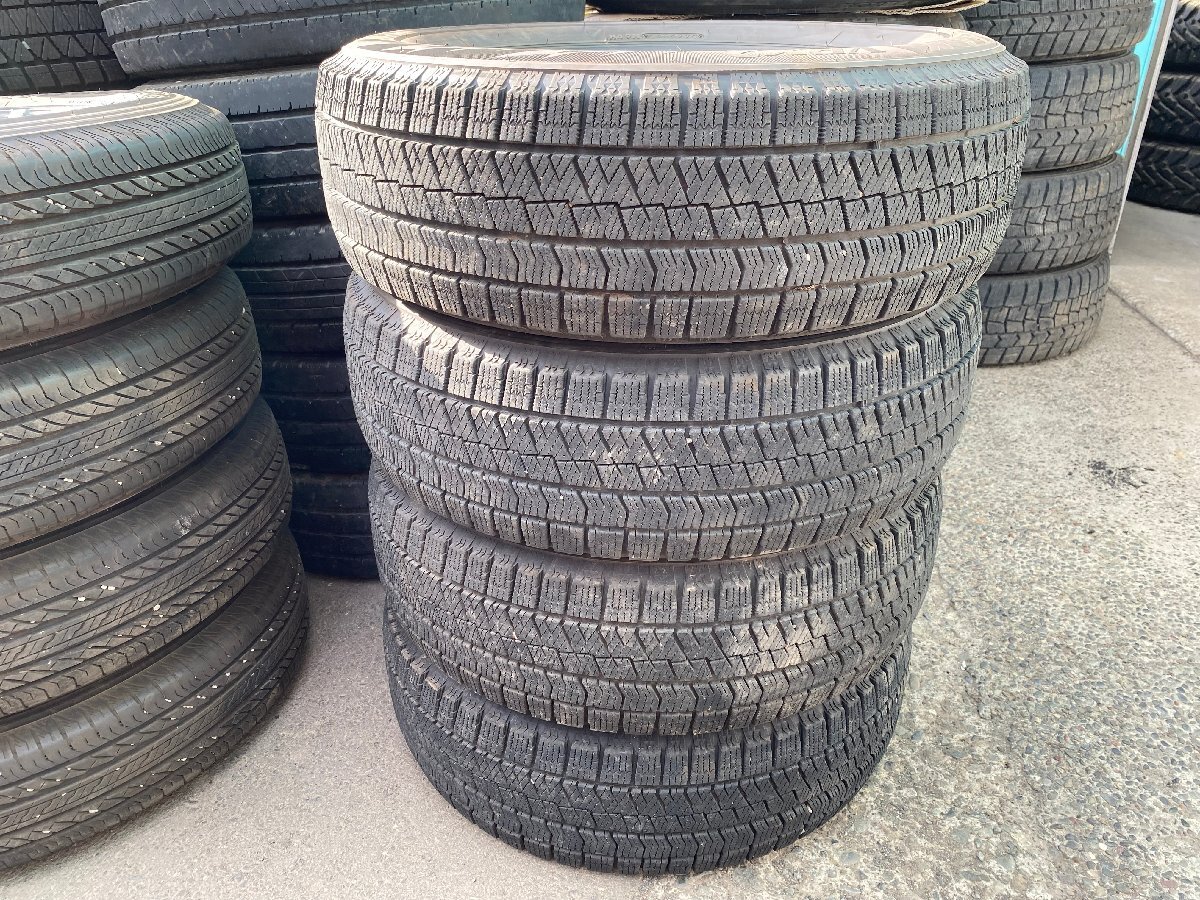 ① 195/65R15 BRIDGESTONE BLIZZAK VRX2 2020年製 バリ山 スタッドレスタイヤ 4本セット H_画像1