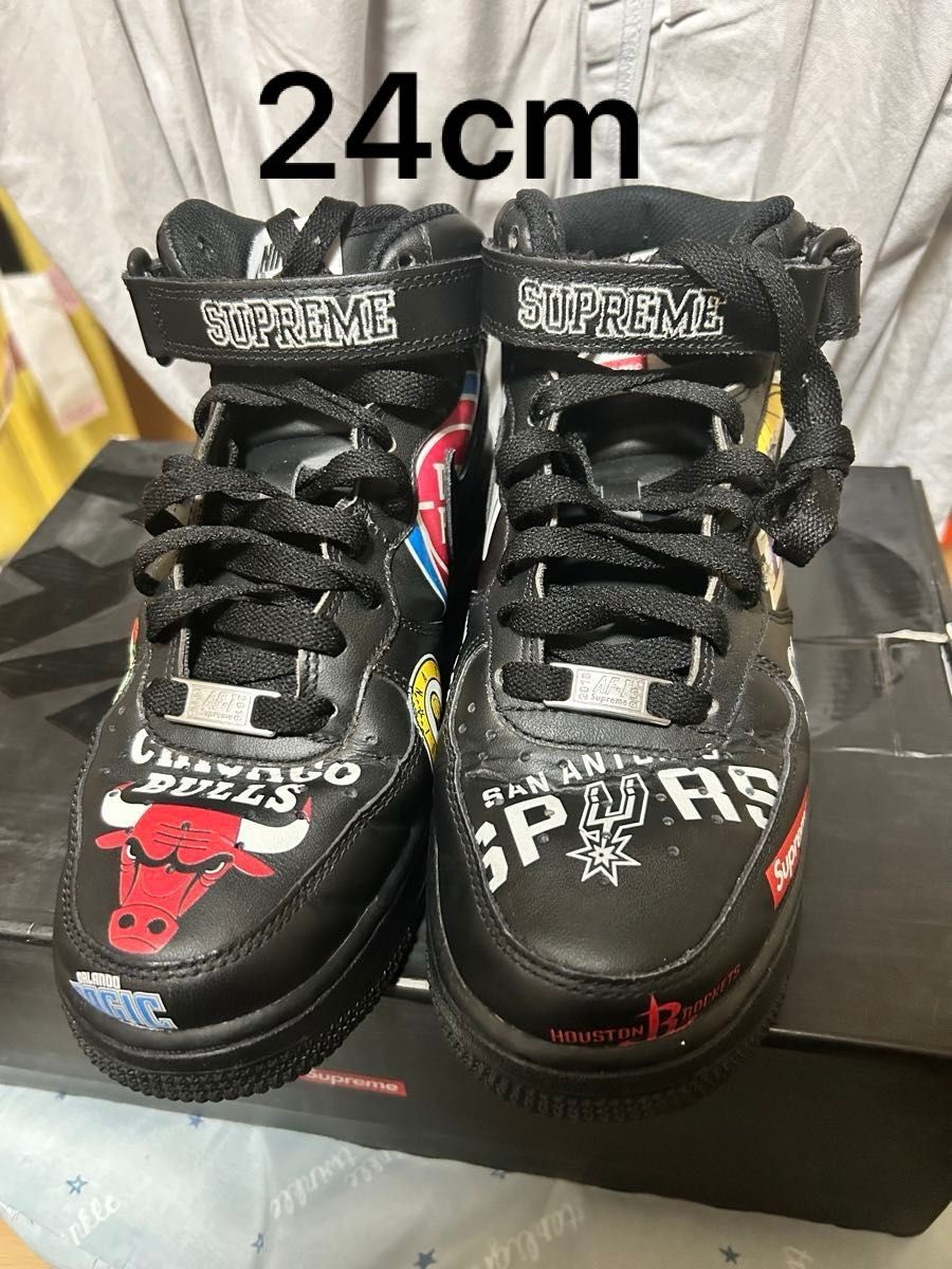 Supreme × NBA × Nike Air Force 1 Mid '07 Supreme × NBA × Nike Air Force 1 Mid '07