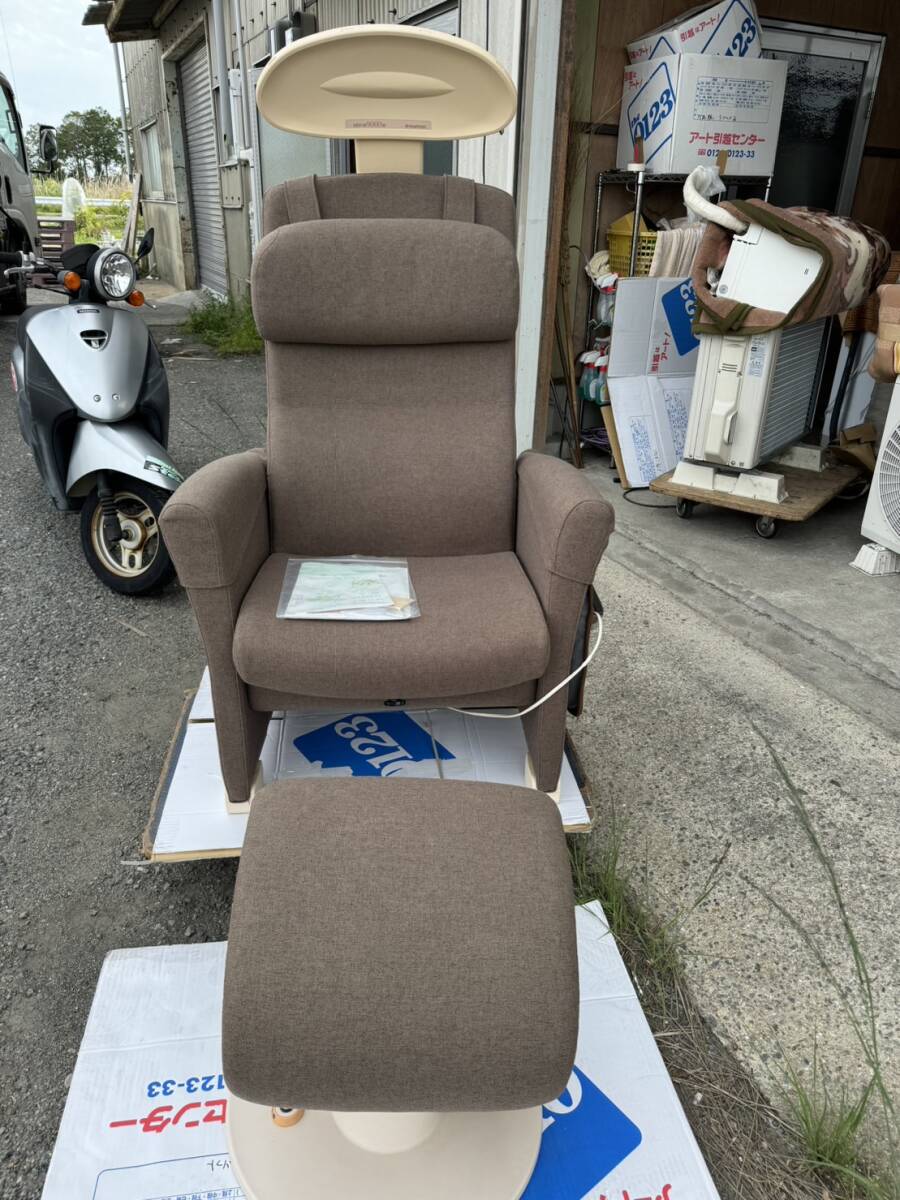  hell -stroke long HEF-W9000W massage massage chair alternating current voltage electro- . health preservation equipment white . raw . Gakken . place 
