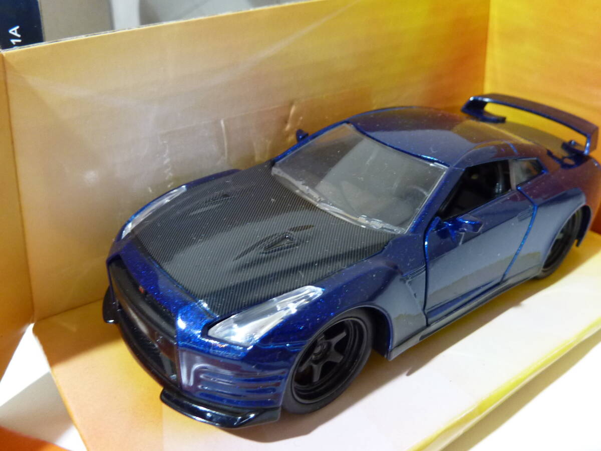 JADA ワイルドスピード 日産 R35　GT-R ブライアン 1/32 ミニカー 開封済み 激安 爆安 1円スタート_画像5