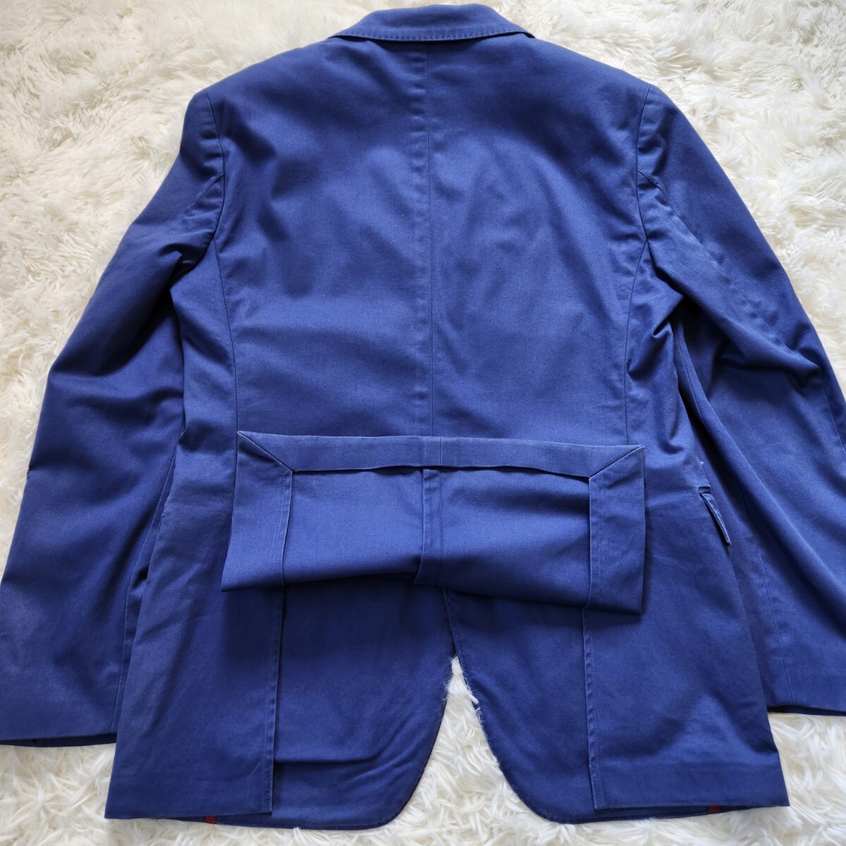 美品 ブルックスブラザーズ【RedFleece ブルー ストレッチジャケット サイズ46 M 相当】BrooksBrothers テーラードジャケット アンコン_画像8