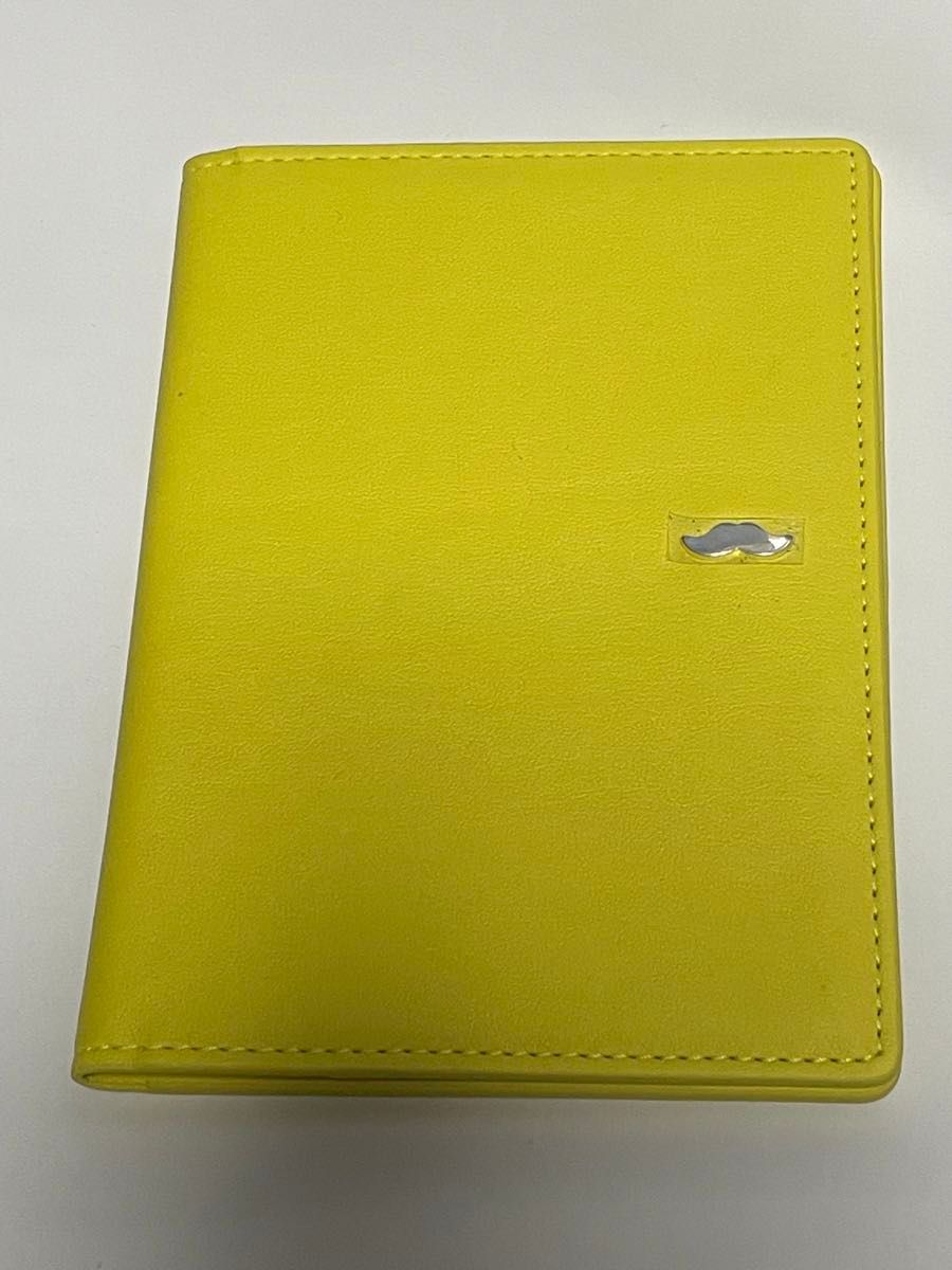 幸せを呼ぶ黄色小物★未使用！JAMSTUDIO パスポートケース　カバー