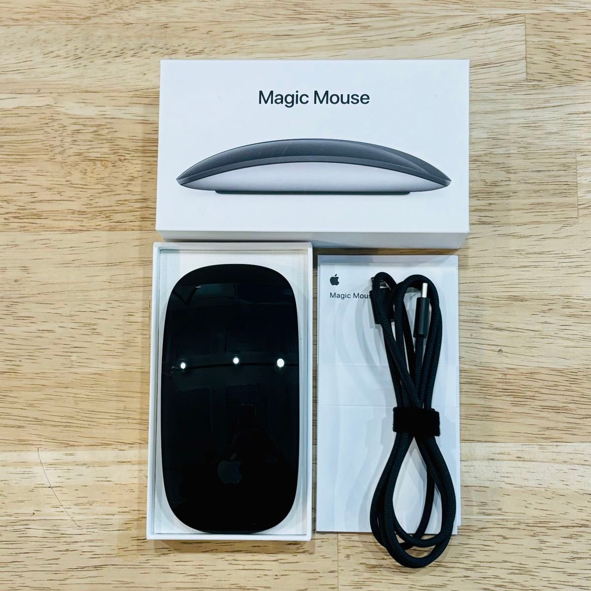 Magic Mouse ブラック Multi-Touch対応 MMMQ3J/A アップル Apple マジックマウス
