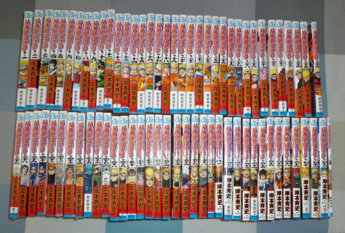 [ применяющийся товар. ] NARUTO Naruto (Наруто) 1 шт ~72 шт + Naruto (Наруто) . всего 73 позиций комплект .книга@. история Shueisha Jump комиксы *874210