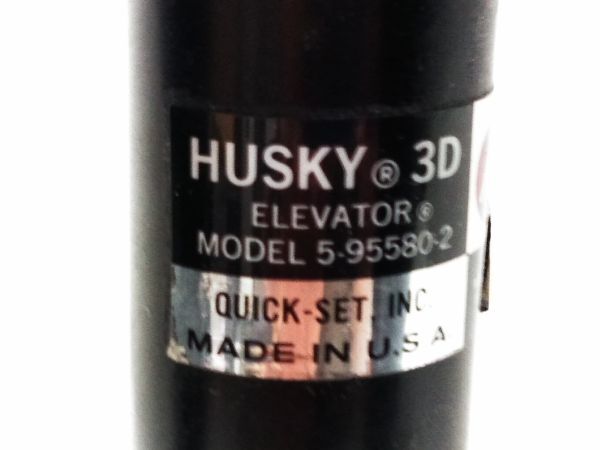 □HUSKY ハスキー QUICK-SET 三脚 4段 雲台付 カメラ用品 A-4-25-3 @140□_画像7