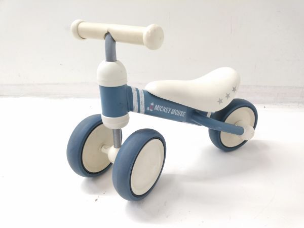 ◆ D-bike mini ディーバイク ミニ Disney ディズニー ミッキーマウス ブルー 三輪車 使用制限体重 20㎏ 0513B1 @140 ◆_画像1