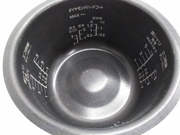 ^ operation goods Panasonic Panasonic changeable pressure IH jar rice cooker .....SR-PB108BK 5.5...2018 year made 0514B-3 @100 ^