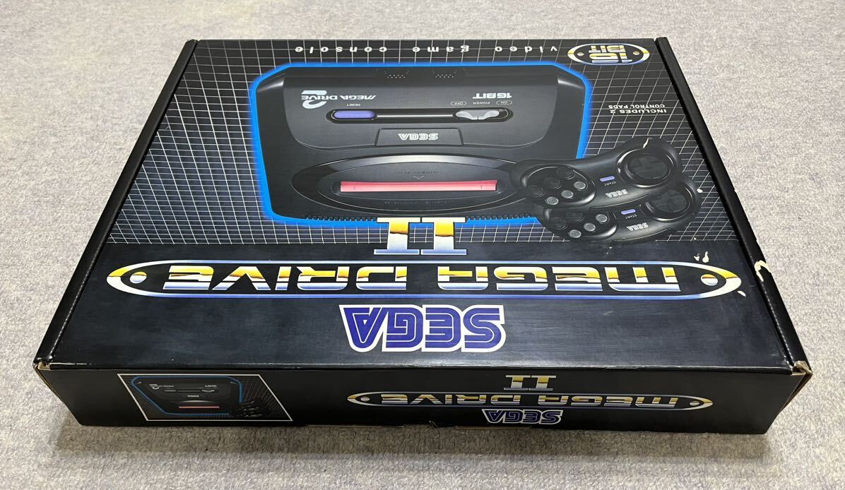 メガドライブ2 本体　海外版　アジア版　SEGA MEGA DRIVE 2 美品　動作確認済み_画像8