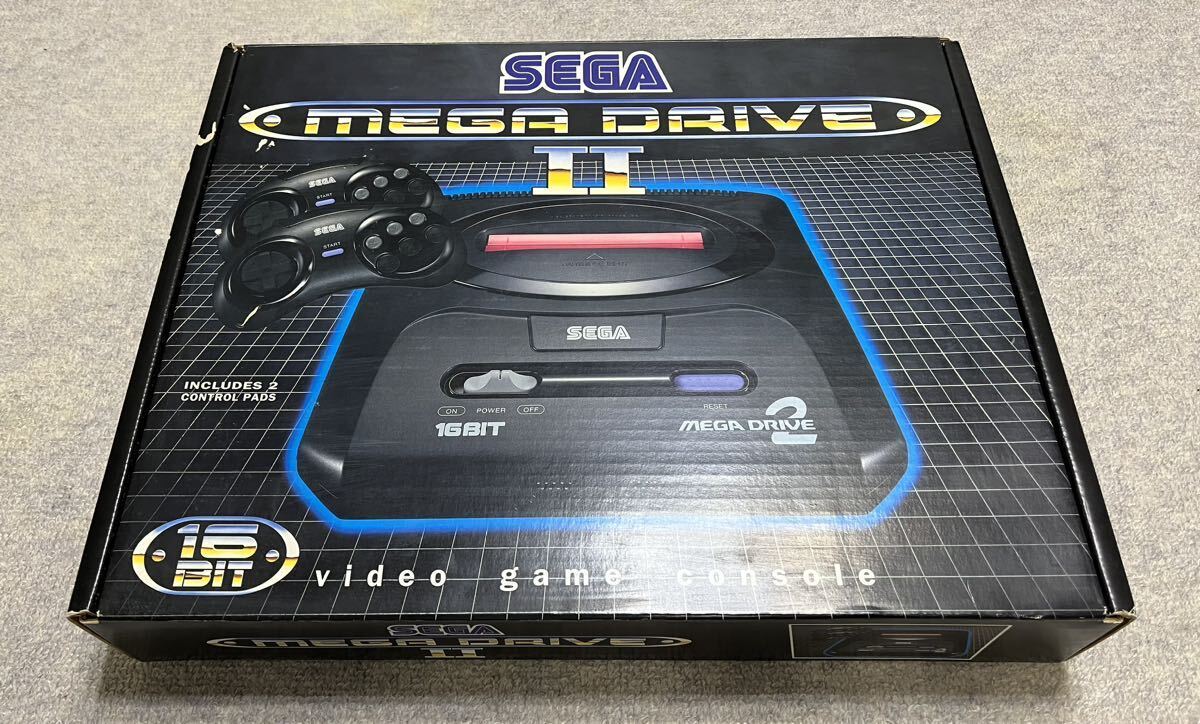 メガドライブ2 本体　海外版　アジア版　SEGA MEGA DRIVE 2 美品　動作確認済み_画像1