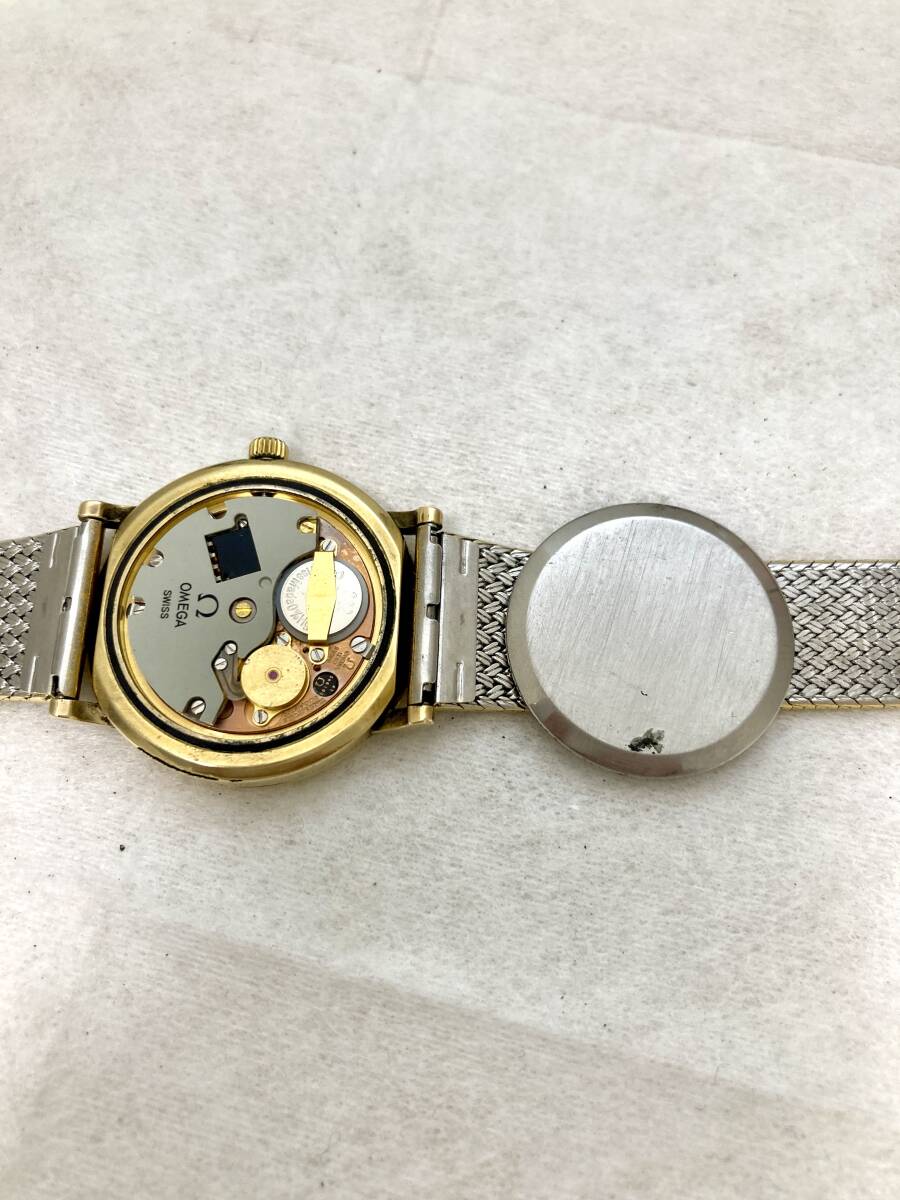 オメガ コンステレーション クオーツ 実働 中古品 アンティーク メンズサイズ ブレス付き OMEGA QUARTZ SWISS MADE_画像7