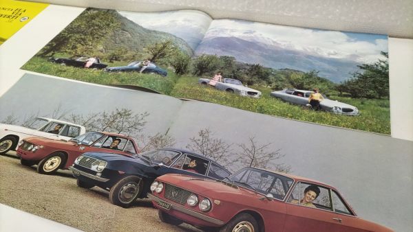 #LANCIA Lancia FLAMINIAfla Mini aFULVIA английская версия каталог проспект Италия печать иностранный автомобиль старый машина .. нет совместно 9 шт. комплект #Y②
