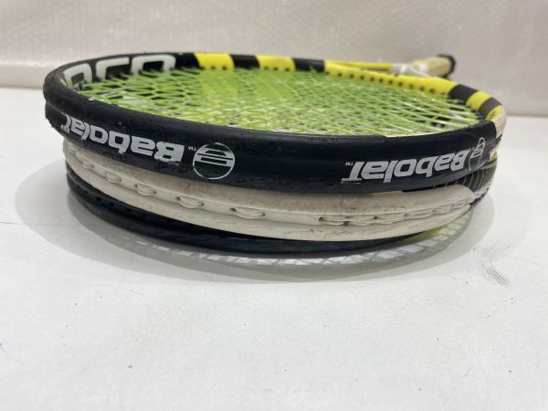 ■Babolat バボラ aero prolite aero pro drive pure aero アエロシリーズ 3本セット ジャンク 現状品■T④_画像5