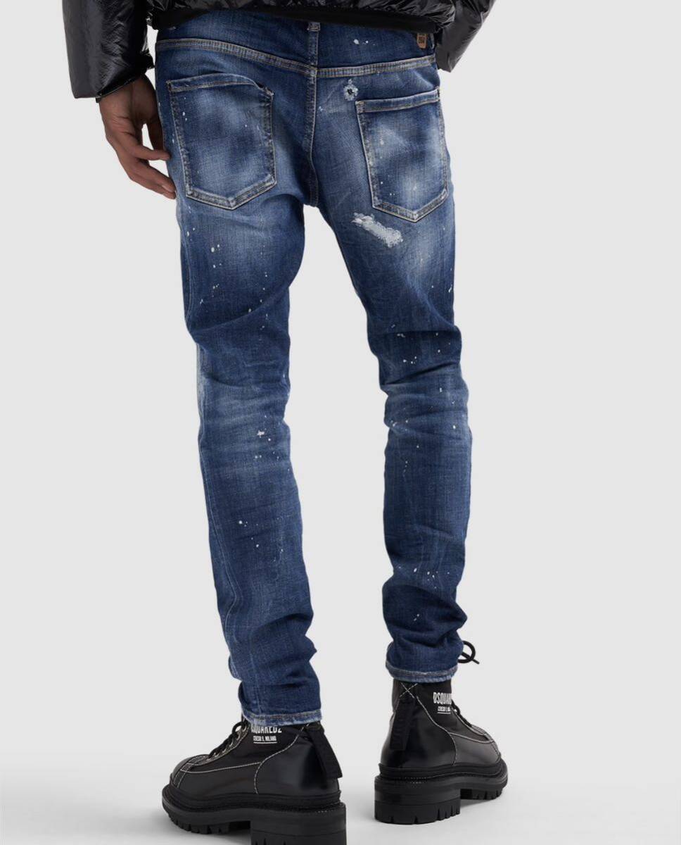 新品 正規品 23AW ディースクエアード デニム SUPER TWINKY JEAN 48 スーパーストレッチ