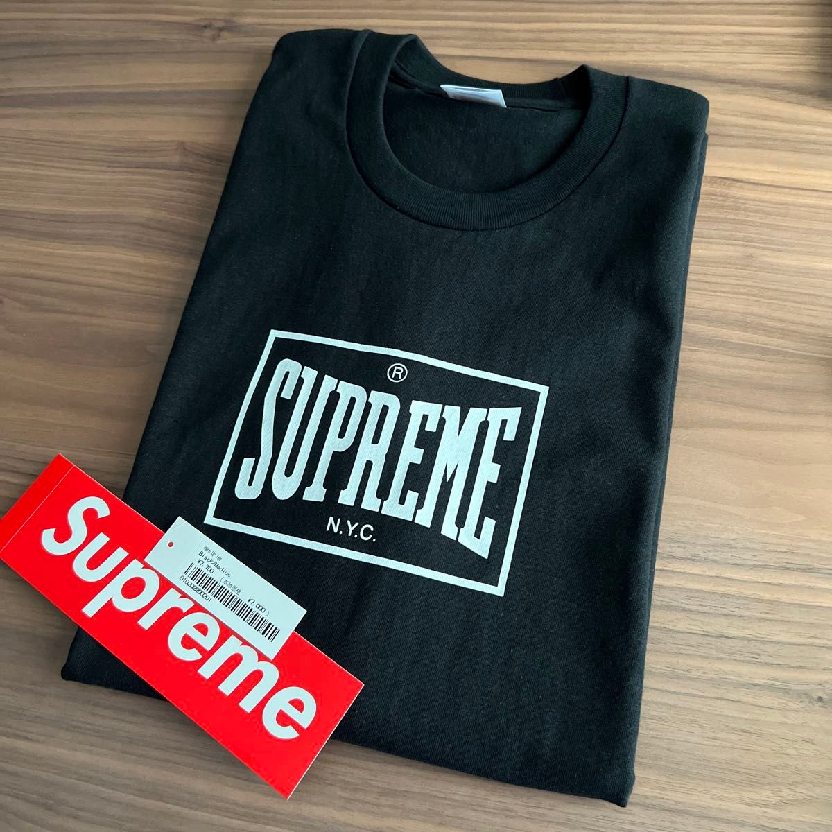 Supreme Warm Up Tee Black M