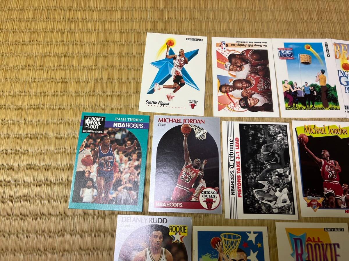 1円スタート レトロ レア 当時物 海外 NBA バスケ カード ルーキー マイケルジョーダンの画像2