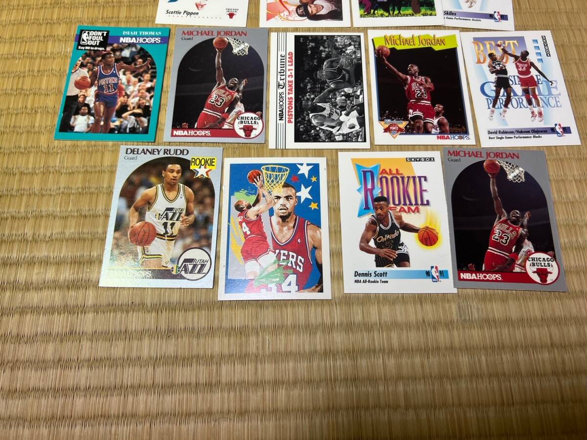 1円スタート レトロ レア 当時物 海外 NBA バスケ カード ルーキー マイケルジョーダンの画像4