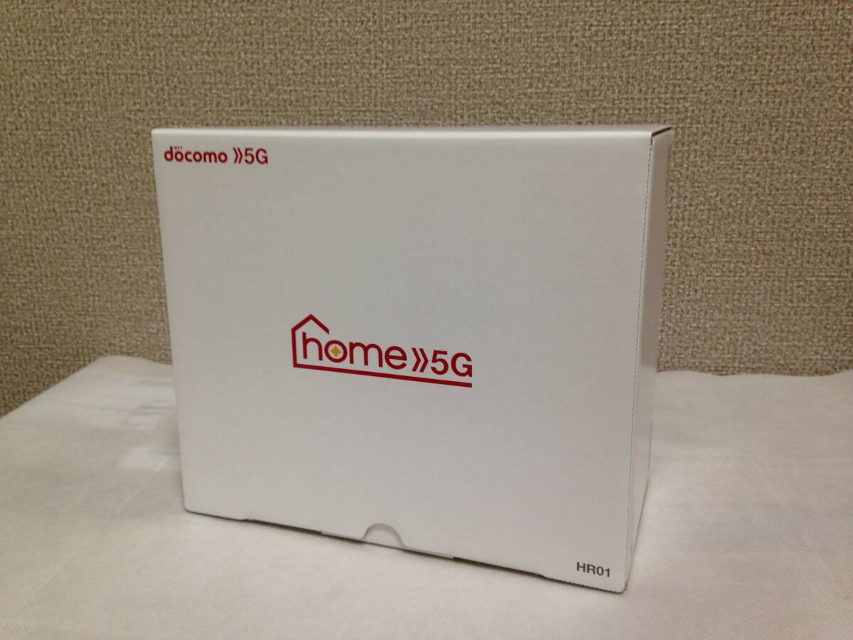 送料無料　docomo home 5G HR01 ダークグレー　通電確認済み　中古品 SHARP_画像8