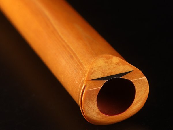 [.] времена традиционные японские музыкальные инструменты бамбук структура кото старый . сякухати KV754
