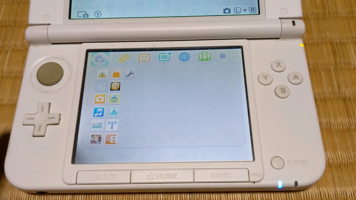 ニンテンドー 3DSLL 初期化済 ジャンク