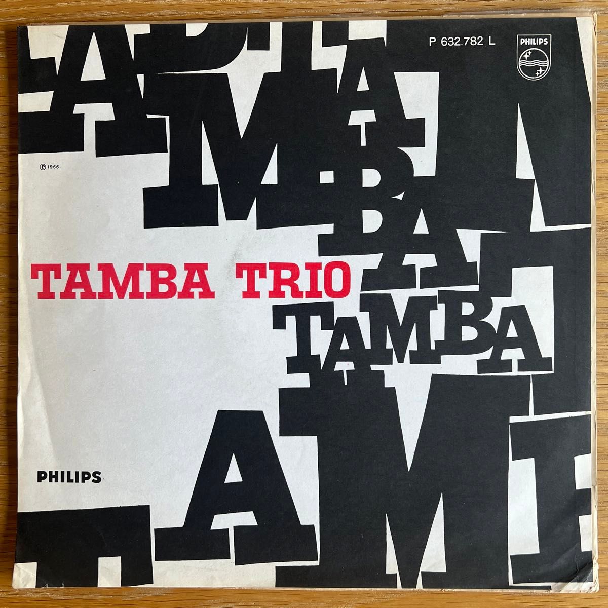 TAMBA TRIO BRAZIL ORIG LP BOSSA NOVA JAZZ LUIZ ECA 1966 PHILIPS