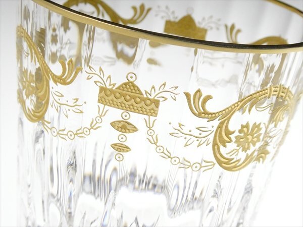 N712 Baccarat バカラ クリスタル 高級シリーズ アンペラトール 金彩 オールドファッション ロックグラスの画像4