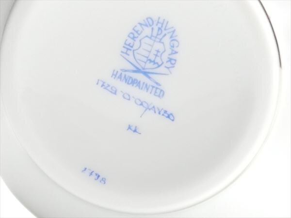 K298 HEREND Herend Victoria Anniversary mug 