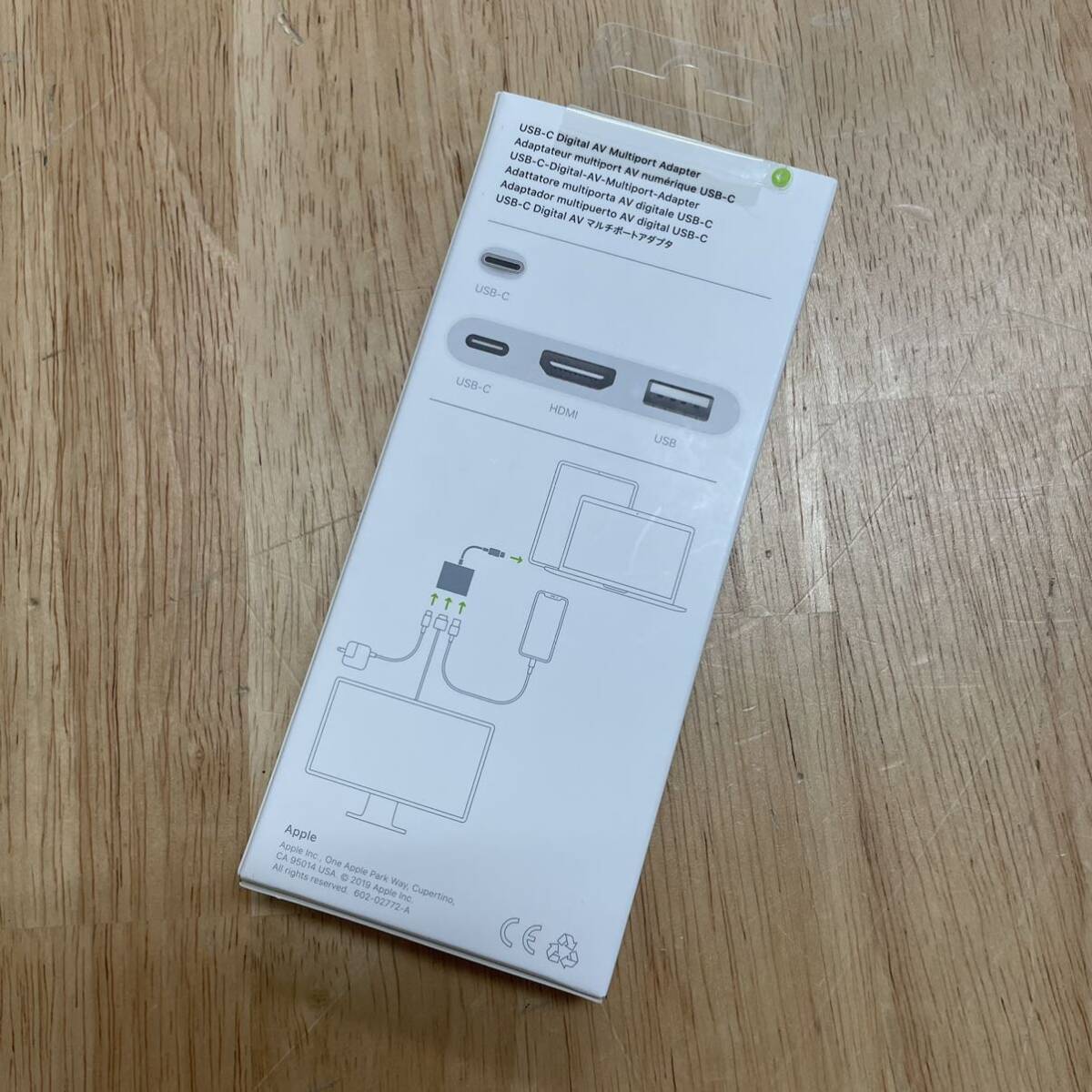 未使用未開封品 Apple USB-C to Digital AV Multiport Adapter MUF82ZA/A NN1660の画像2