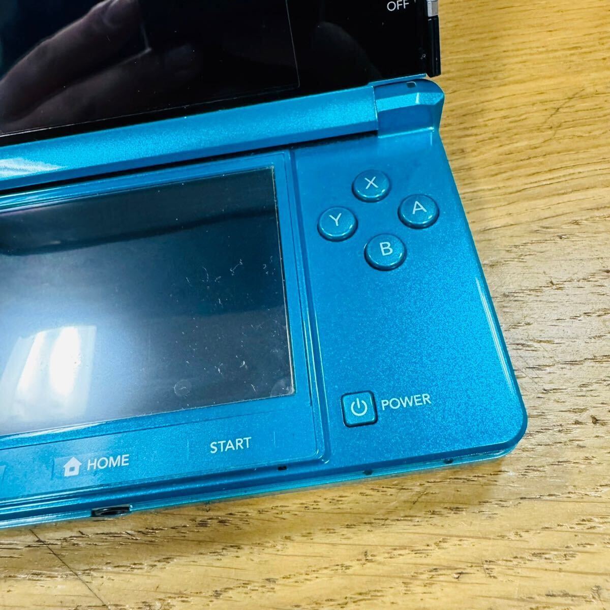 動作品 Nintendo ニンテンドー3DS CTR-001 アクアブルー NN1645の画像3